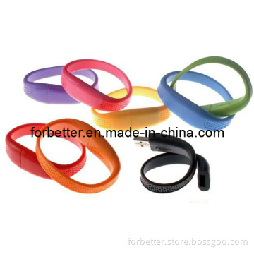 Zip Bracelet USB and Free Logo Printing Bracelet USB